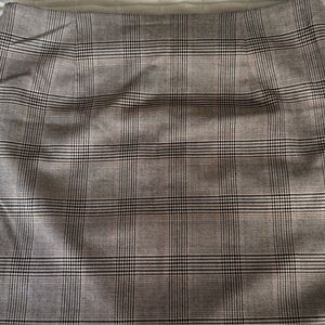 H&M plaid skirt